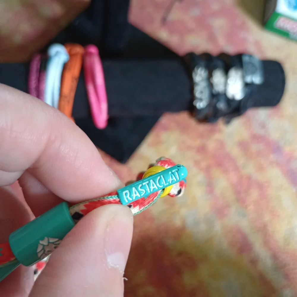 Rastaclat Braided Shoelace Bracelet